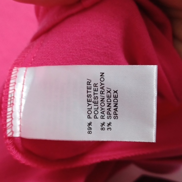 NWT Nina Leonard Tshirt Dress Raspberry sz S - Picture 8 of 9